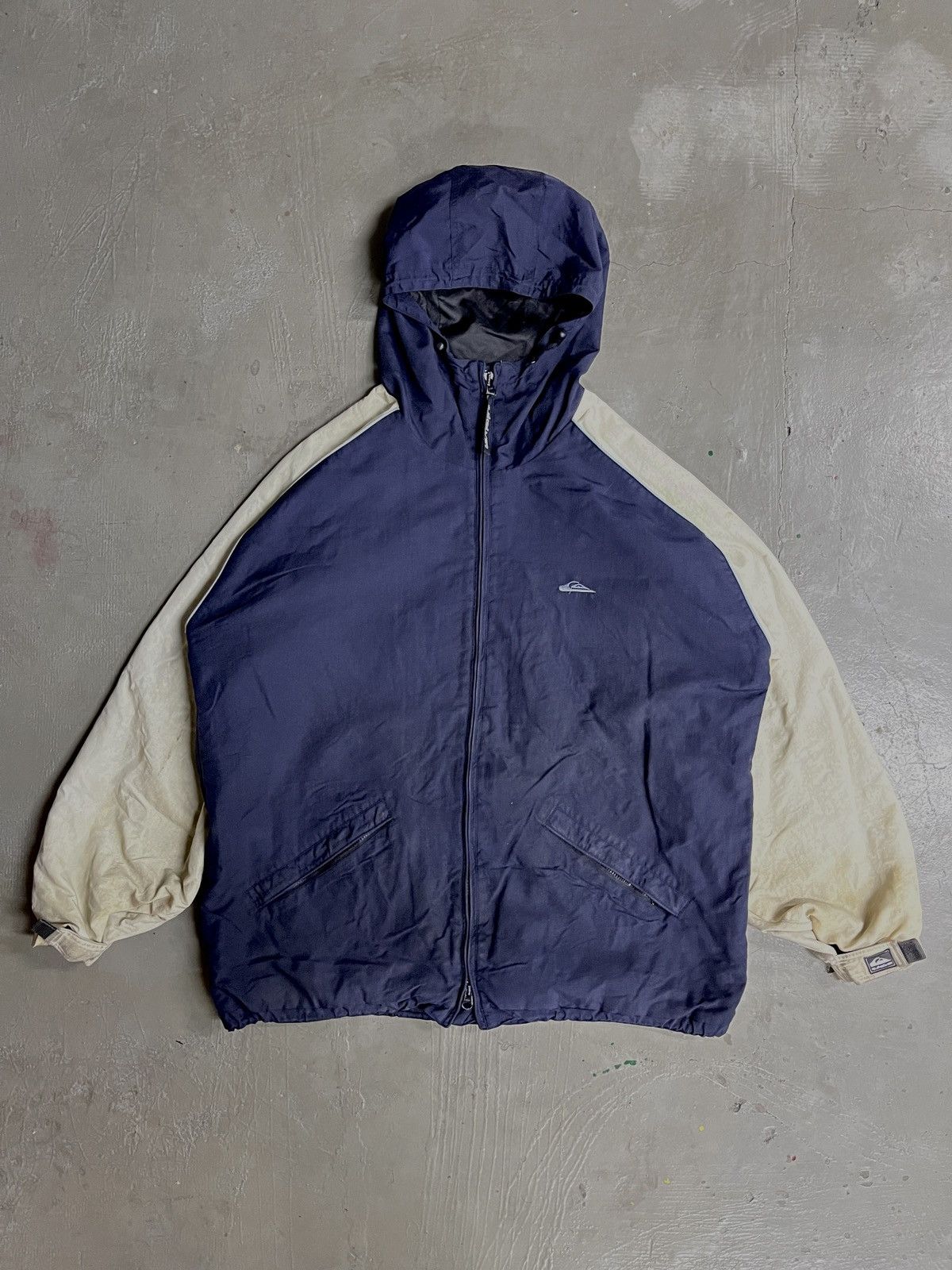 Quiksilver VTG QUICKSILVER ZIPPER OUTDOOR JACKETS Size US XL / EU 56 / 4 - 1 Thumbnail