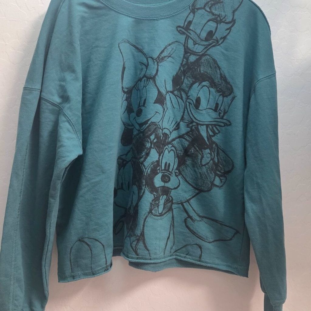 Disney Disney long-Sleeve Graphic Sweatshirt-vintage-Characters Size L / US 10 / IT 46 - 3 Thumbnail