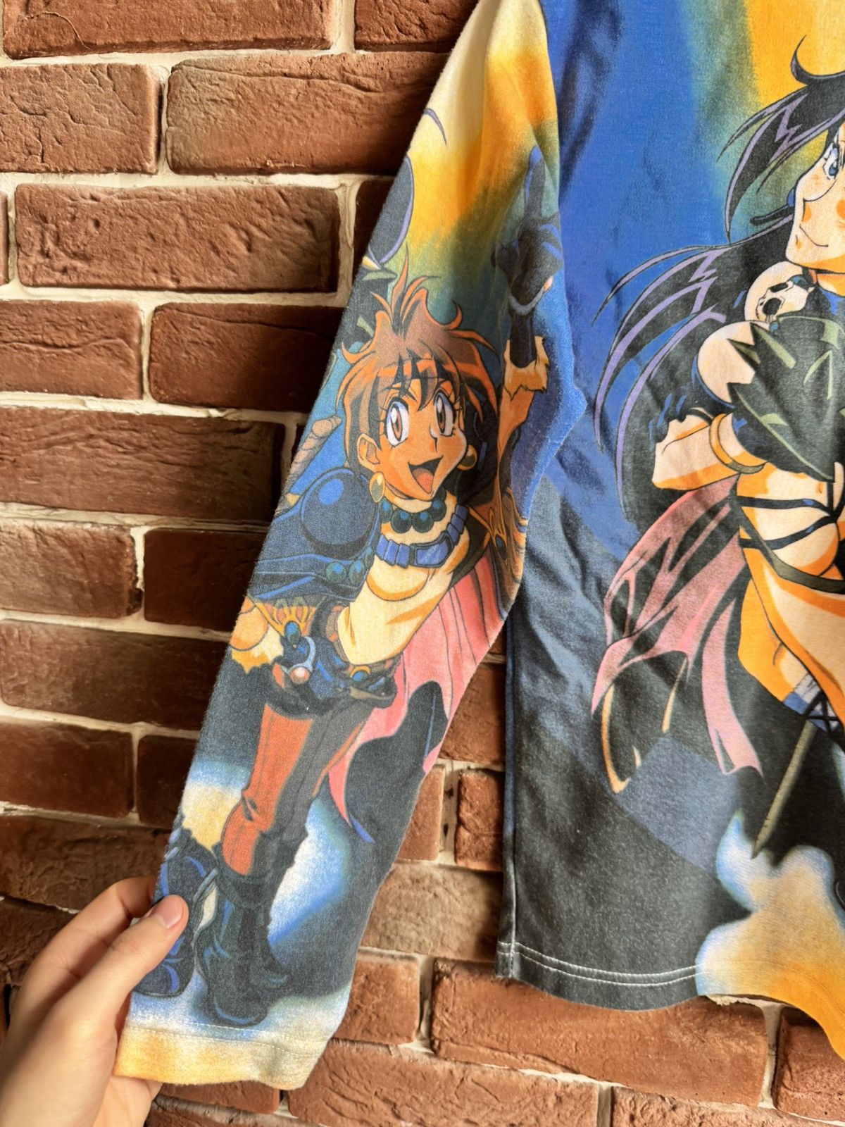 Anime Rare Vintage The Slayers Manga Anime TEe All over print Size US XS / EU 42 / 0 - 7 Thumbnail