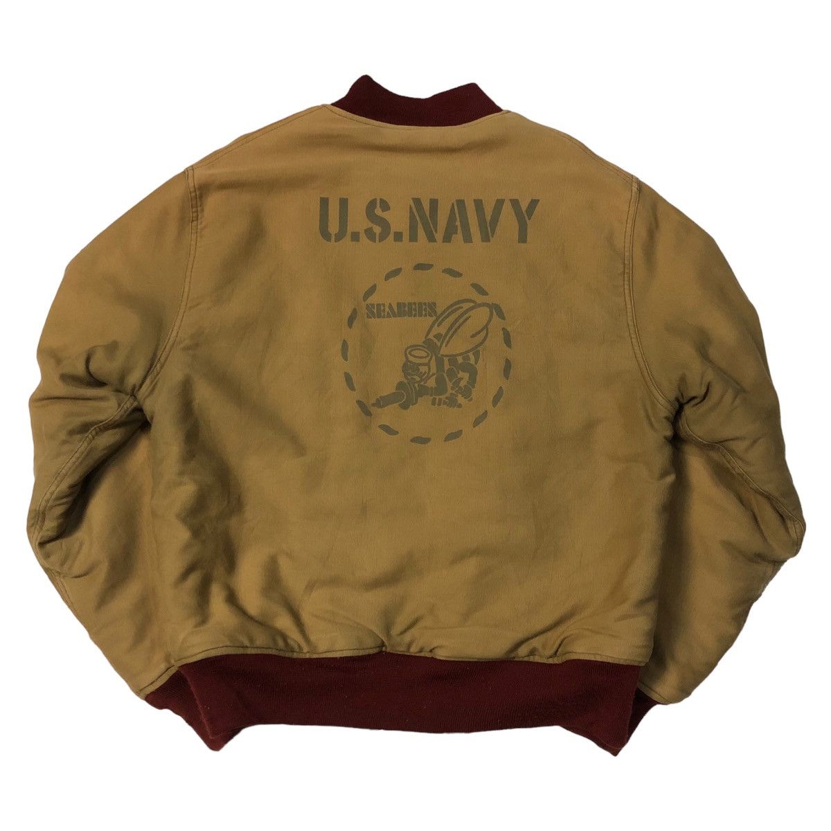 Japanese Brand × Toyo Enterprises Style Eyes Toyo Enterprise U.S.NAVY Bomber Jacket Size US M / EU 48-50 / 2 - 1 Thumbnail