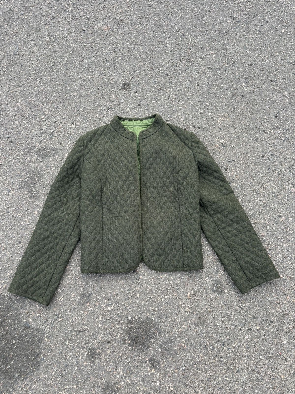Designer × Japanese Brand × Vintage Vintage Laura Ashley Cropped Jacket 80s Cropped Jacket Size M / US 6-8 / IT 42-44 - 1 Thumbnail