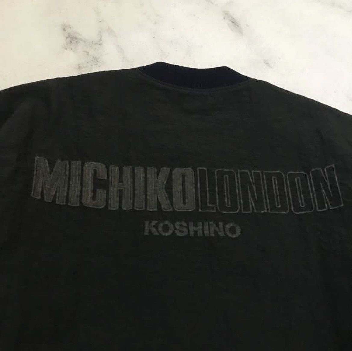 Japanese Brand × Michiko Koshino London × Vintage Michiko London Koshino Bomber Jacket Size US M / EU 48-50 / 2 - 3 Thumbnail