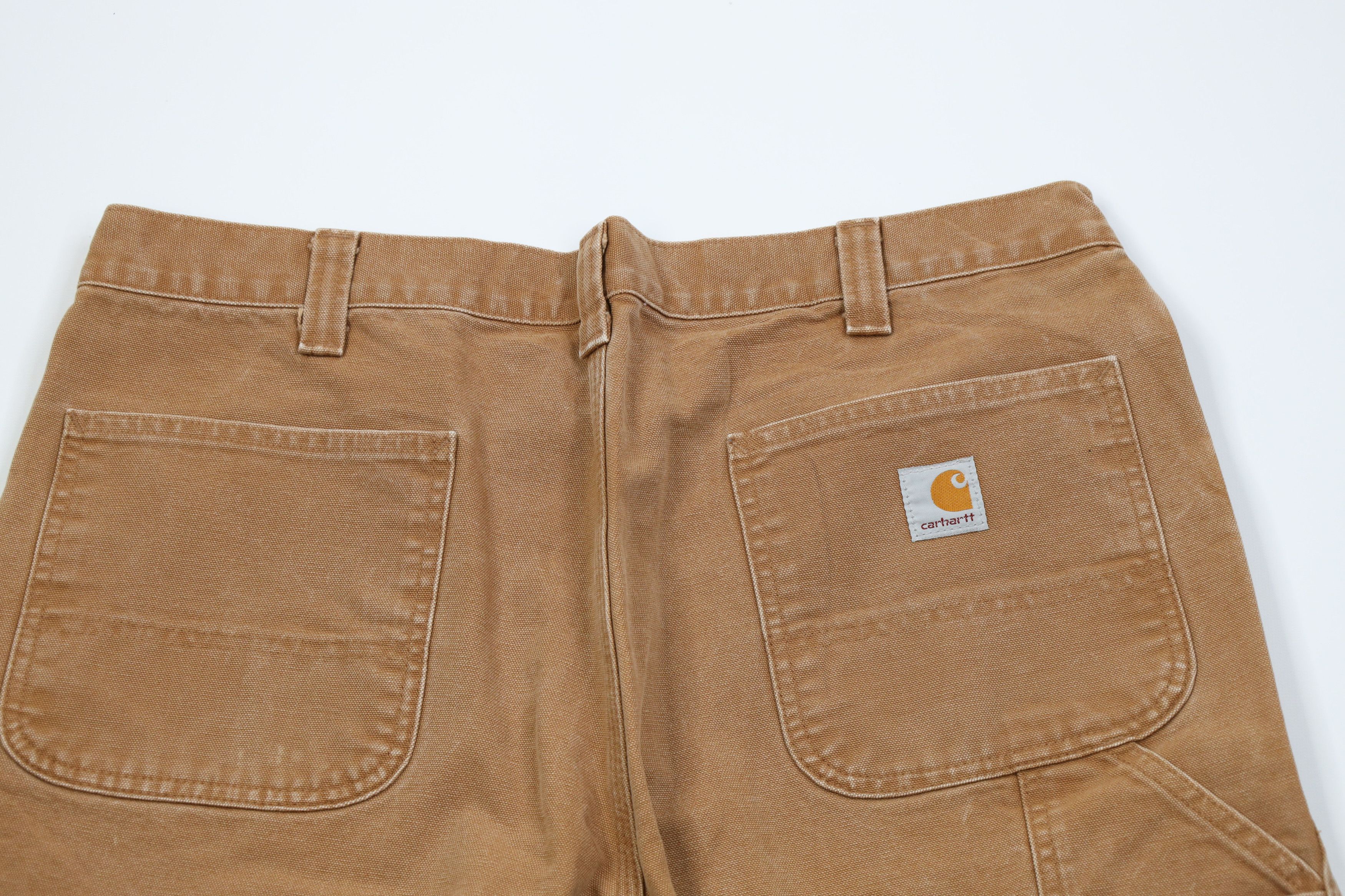 Carhartt Vintage Y2K Carhartt Relaxed Canvas Wide Leg Dungaree Pants Size US 36 / EU 52 - 12 Thumbnail