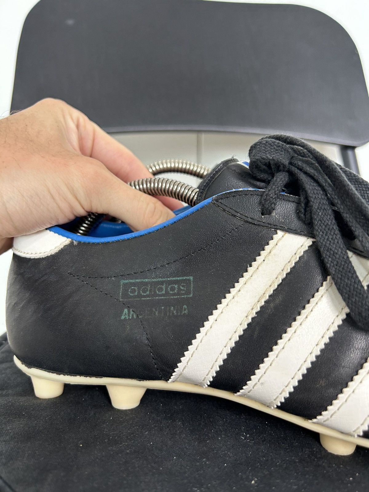 Adidas × Chelsea Soccer × Vintage Vintage adidas soccer boots 80th Size US 9.5 / EU 42-43 - 4 Thumbnail