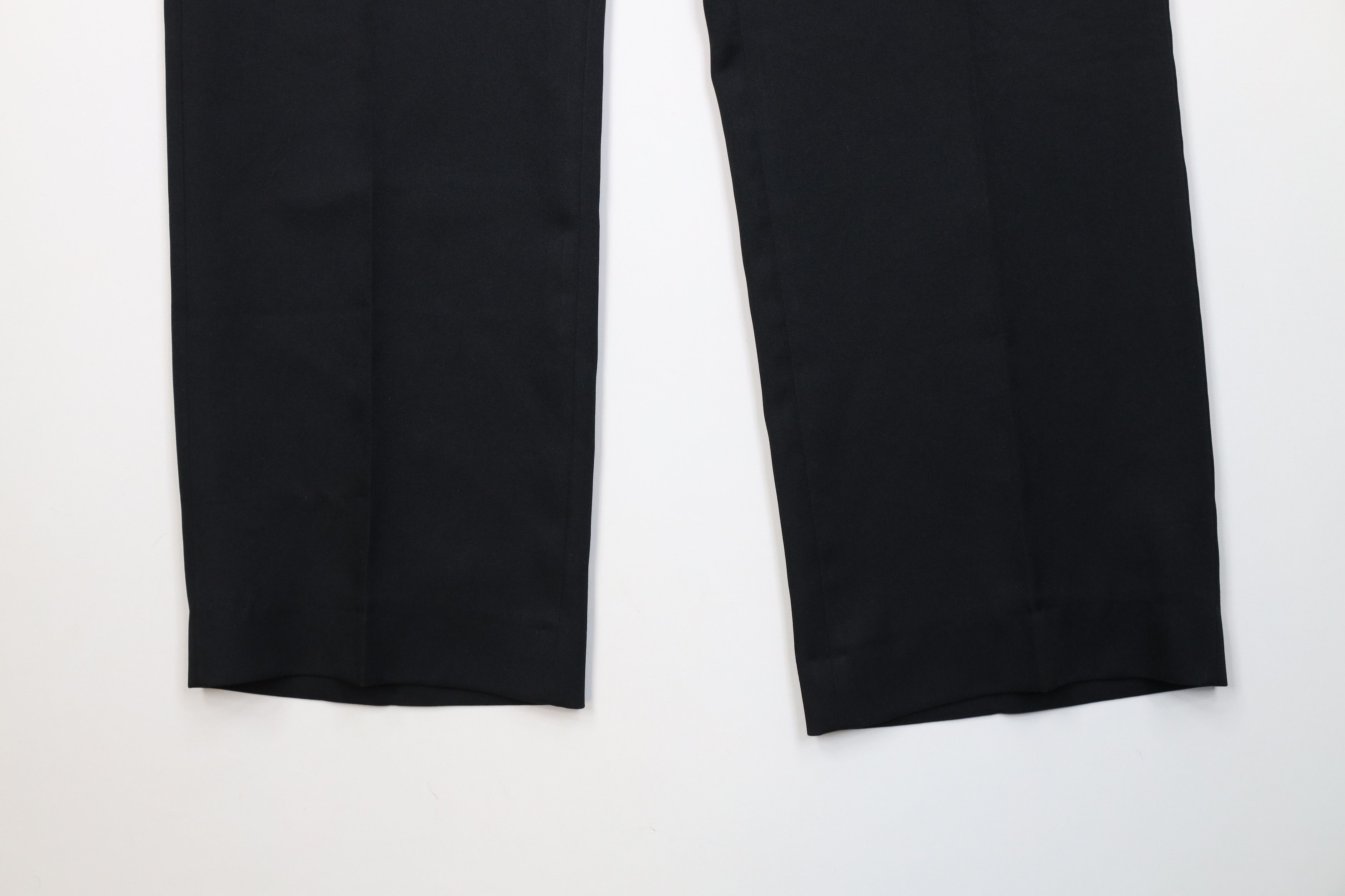 Vintage Vintage 70s Streetwear Flared Wide Leg Chino Pants Black USA Size US 40 / EU 56 - 4 Thumbnail