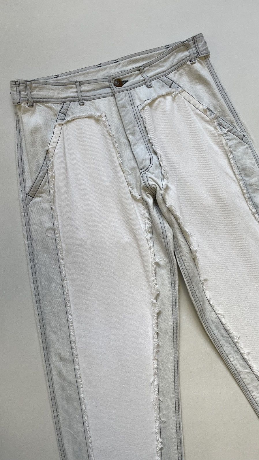 Comme des Garcons Reworked Panel Utility Trousers Size US 32 / EU 48 - 9 Thumbnail