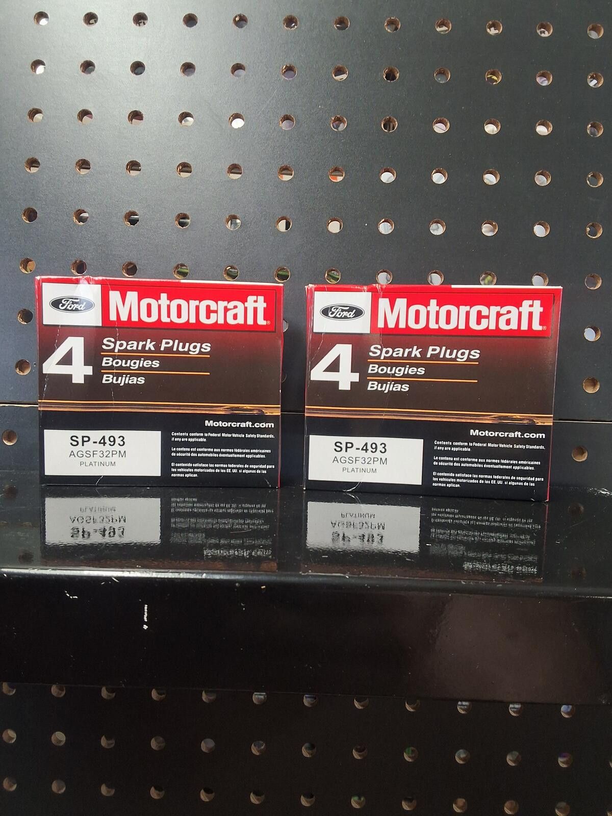 Other Motorcraft SP-493 AGSF32PM Platinum Spark Plugs, 2 4-Packs Size ONE SIZE - 2 Thumbnail