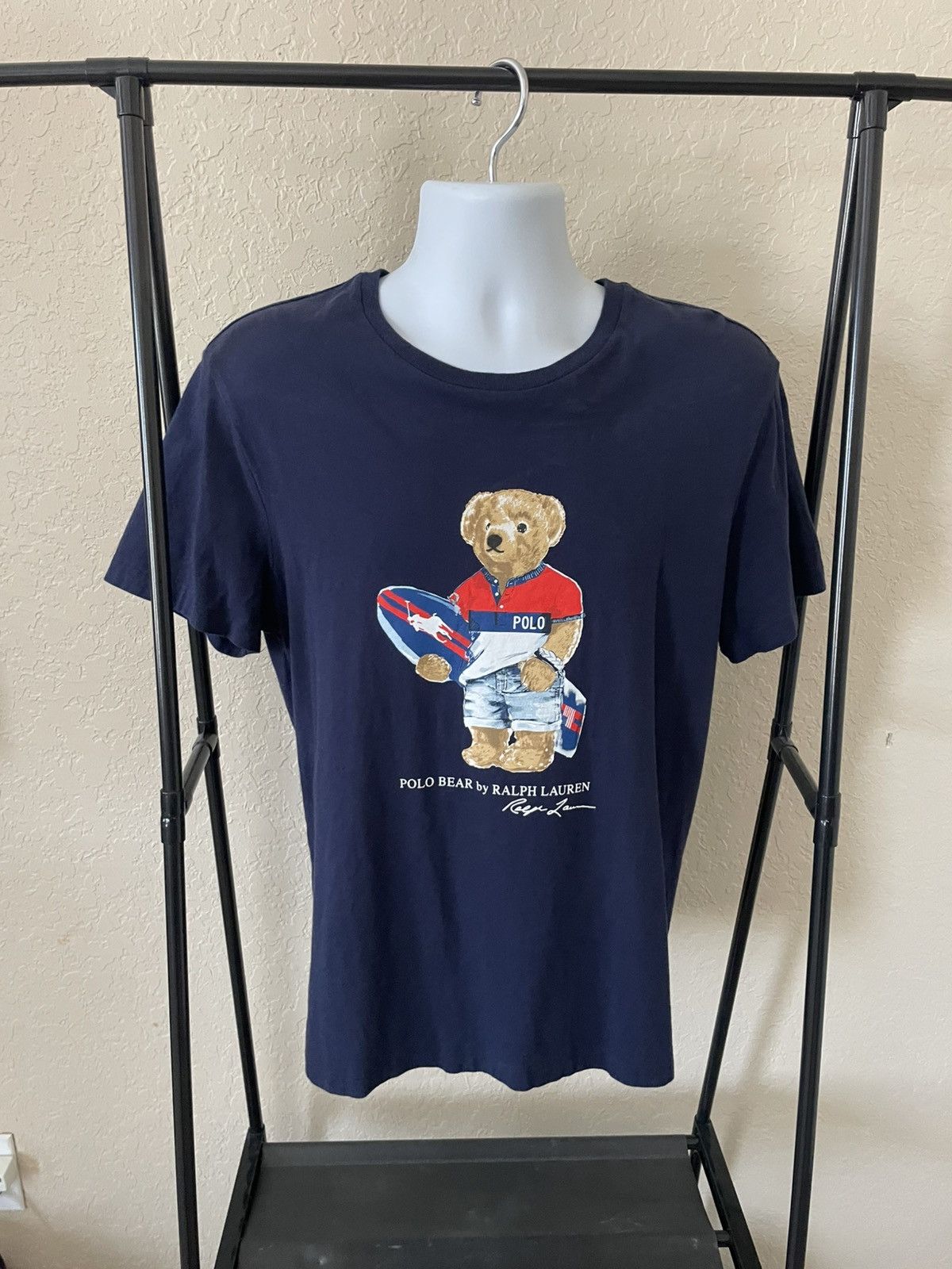 Polo Ralph Lauren Surfing Polo Bear Custom SlimFit Size US L / EU 52-54 / 3 - 2 Thumbnail
