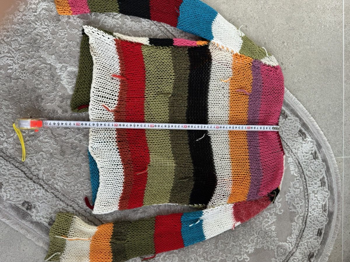 Billabong Vintage Billabong Serf Avant Garde Striped Cardigan Y2K Size M / US 6-8 / IT 42-44 - 12 Thumbnail