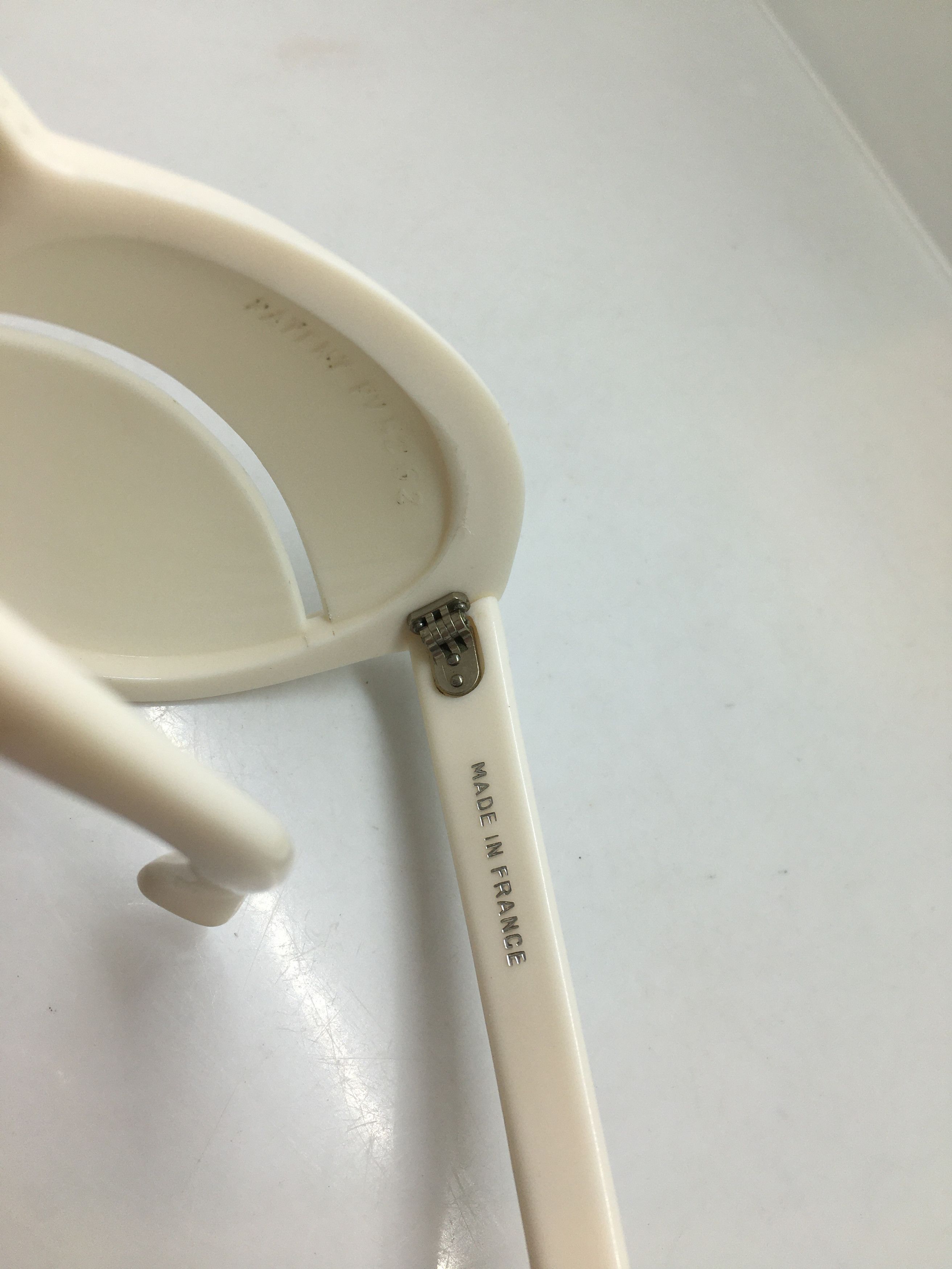Courreges Vintage Courreges Depose Eskimo Slit Eye Sunglasses Size ONE SIZE - 7 Thumbnail