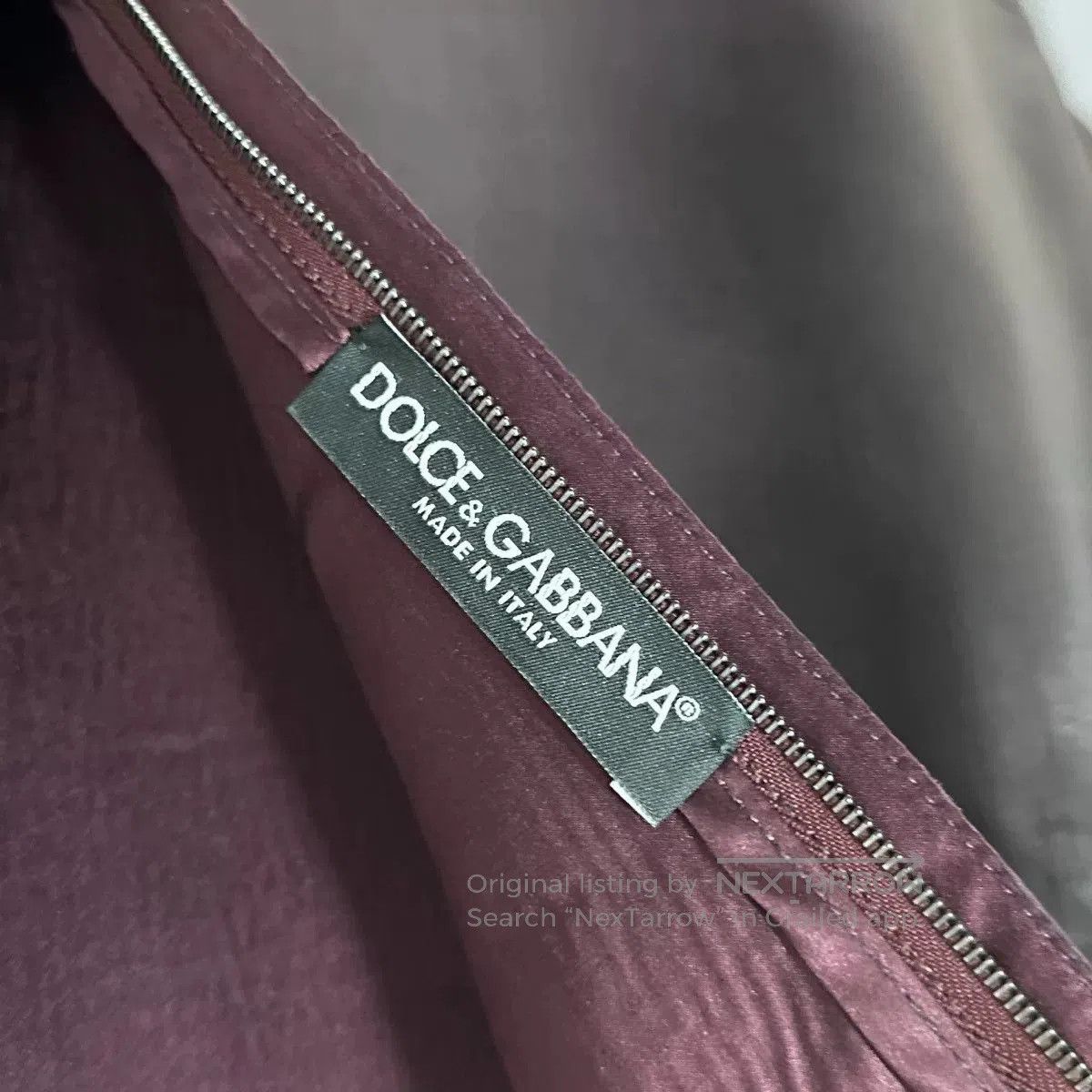 Dolce & Gabbana D&G Leather Short Sleeve Top Size 42. Size M / US 6-8 / IT 42-44 - 4 Thumbnail