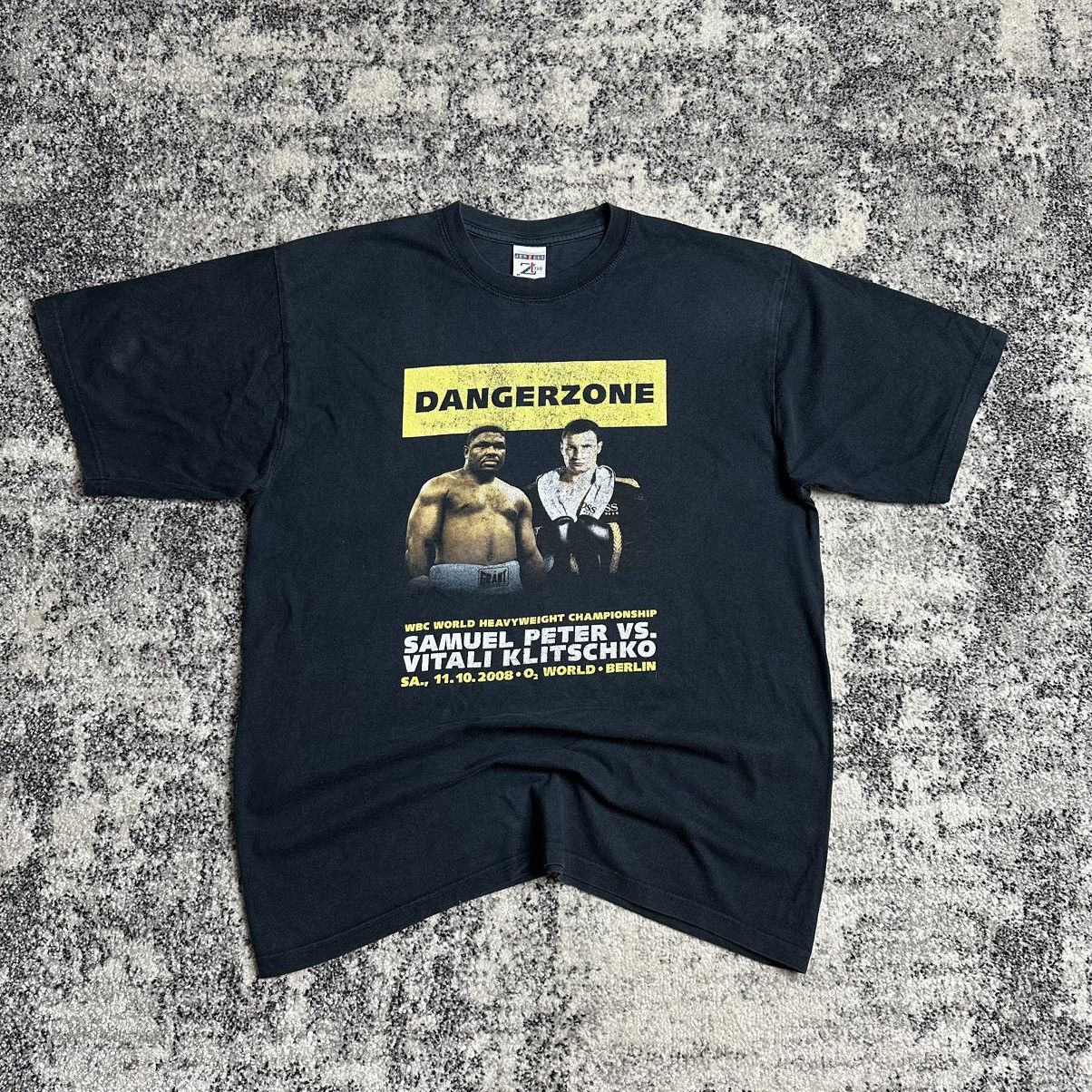 Band Tees Vitali Klitschko 2008 Samuel Peter Box Boxing 🥊 Vintage Size US M / EU 48-50 / 2 - 1 Thumbnail