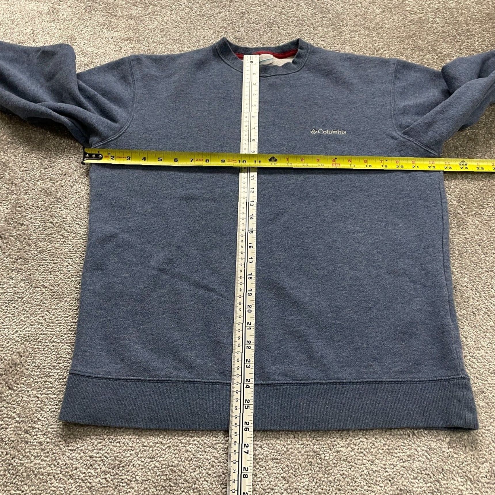 Vintage Columbia Sweatshirt Mens Medium Blue Crew Neck Fleece Pullover Outdoor Active All Seasons Size US M / EU 48-50 / 2 - 6 Thumbnail