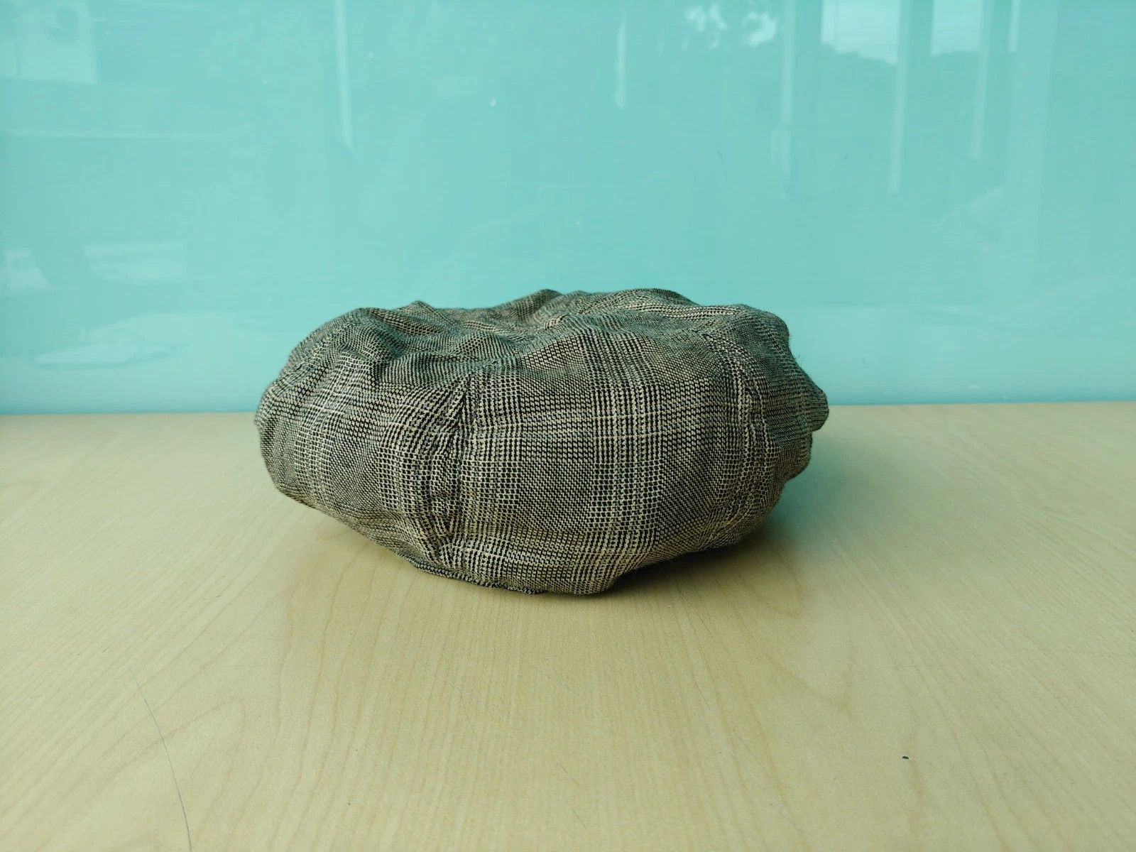 RRL Ralph Lauren DOUBLE RL Wool-Cotton Glen Plaid Newsboy Cap T/1908 Size ONE SIZE - 4 Thumbnail