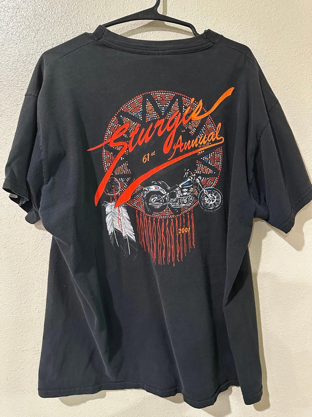 Harley Davidson Vintage Sturgis T-shirt Size US XL / EU 56 / 4 - 2 Thumbnail