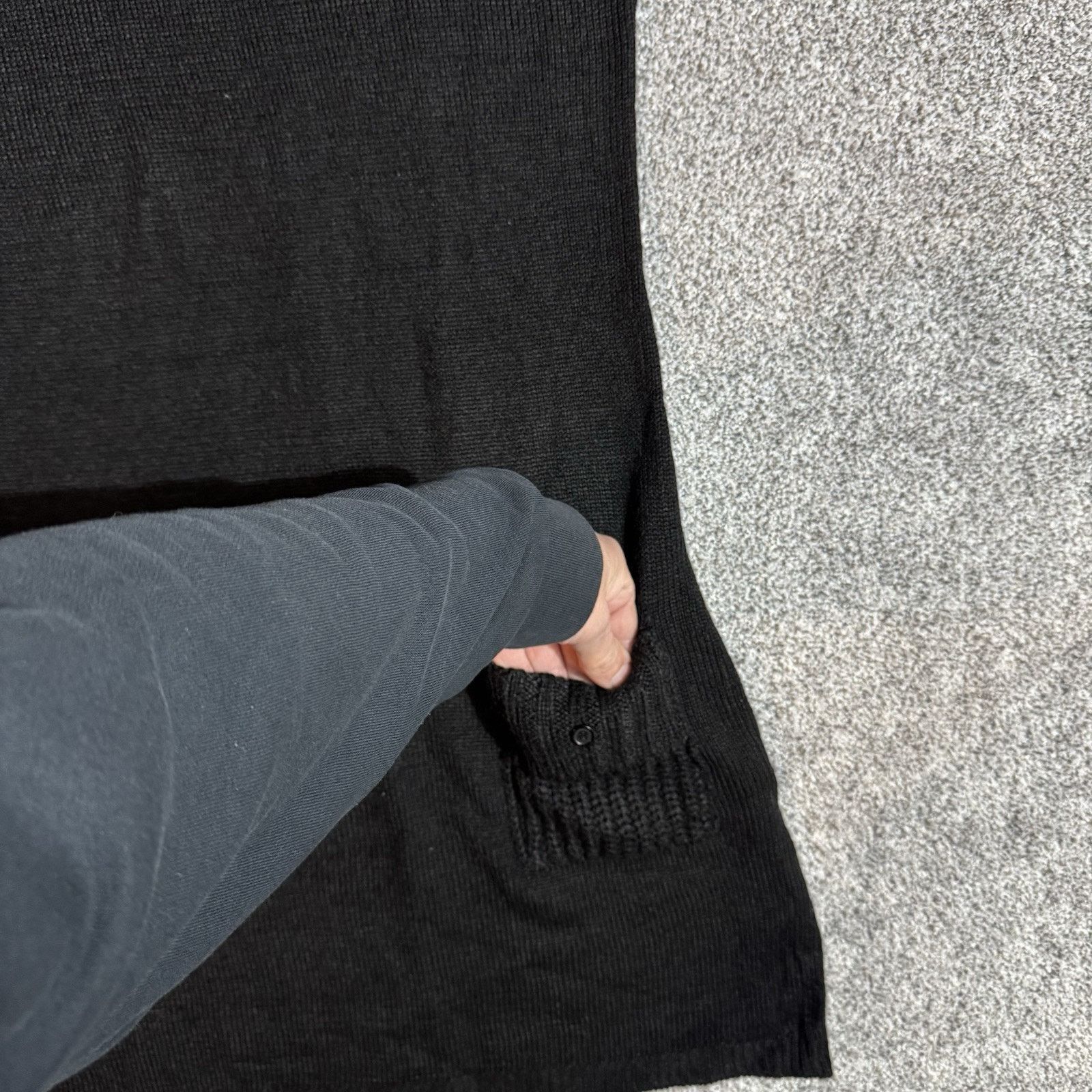 Other Vintage Y2K Sweater Dress 14 Grunge Layering Knee Length Size XL / US 12-14 / IT 48-50 - 3 Thumbnail