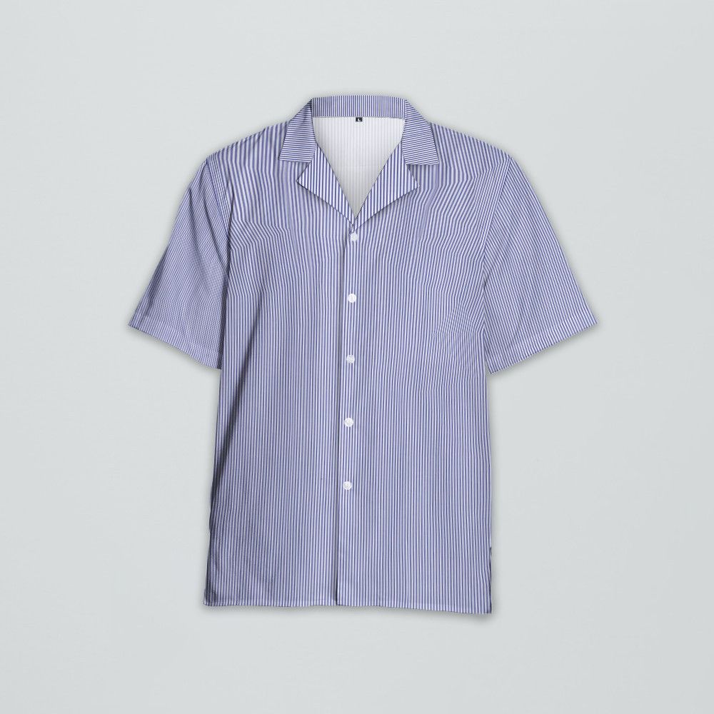 Designer Classic Striped Shirt Size US M / EU 48-50 / 2 - 3 Thumbnail