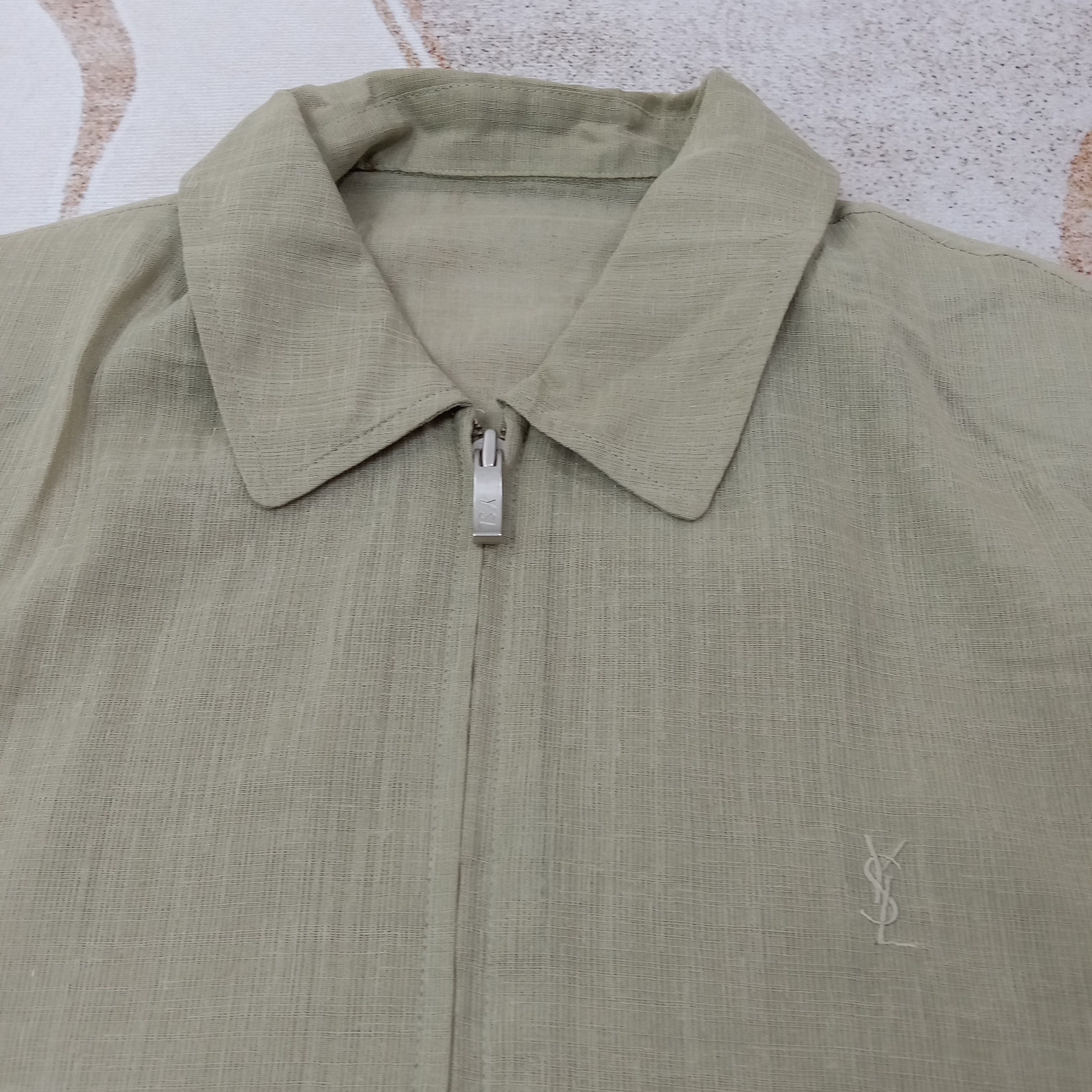 Yves Saint Laurent Yves Saint Laurent Translucent Jacket C260N19 Size US L / EU 52-54 / 3 - 3 Thumbnail