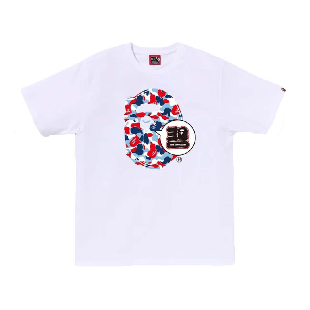 Bape Store Paris 30th Anniversary Ape Head Tee Size US XL / EU 56 / 4 - 1 Thumbnail