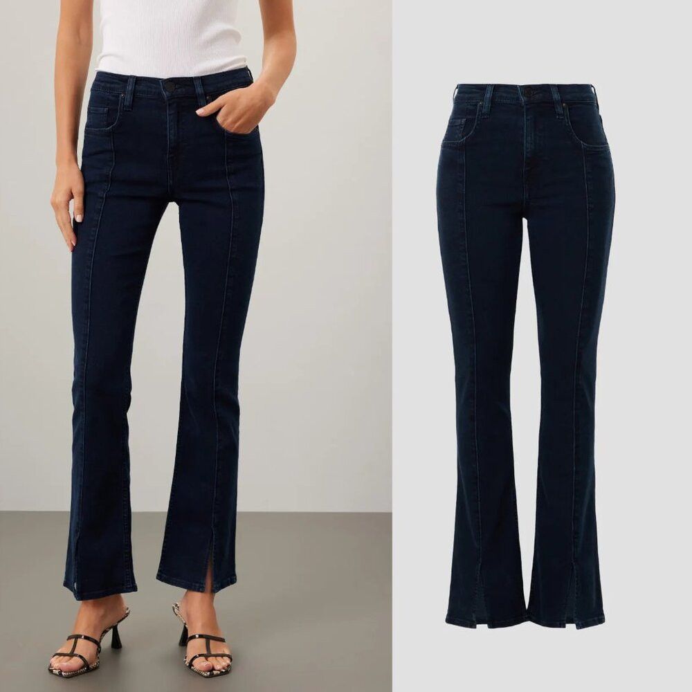 Hudson NWT New Hudson Barbara Bootcut With Vents Jeans In Traveler Size 23" - 2 Thumbnail