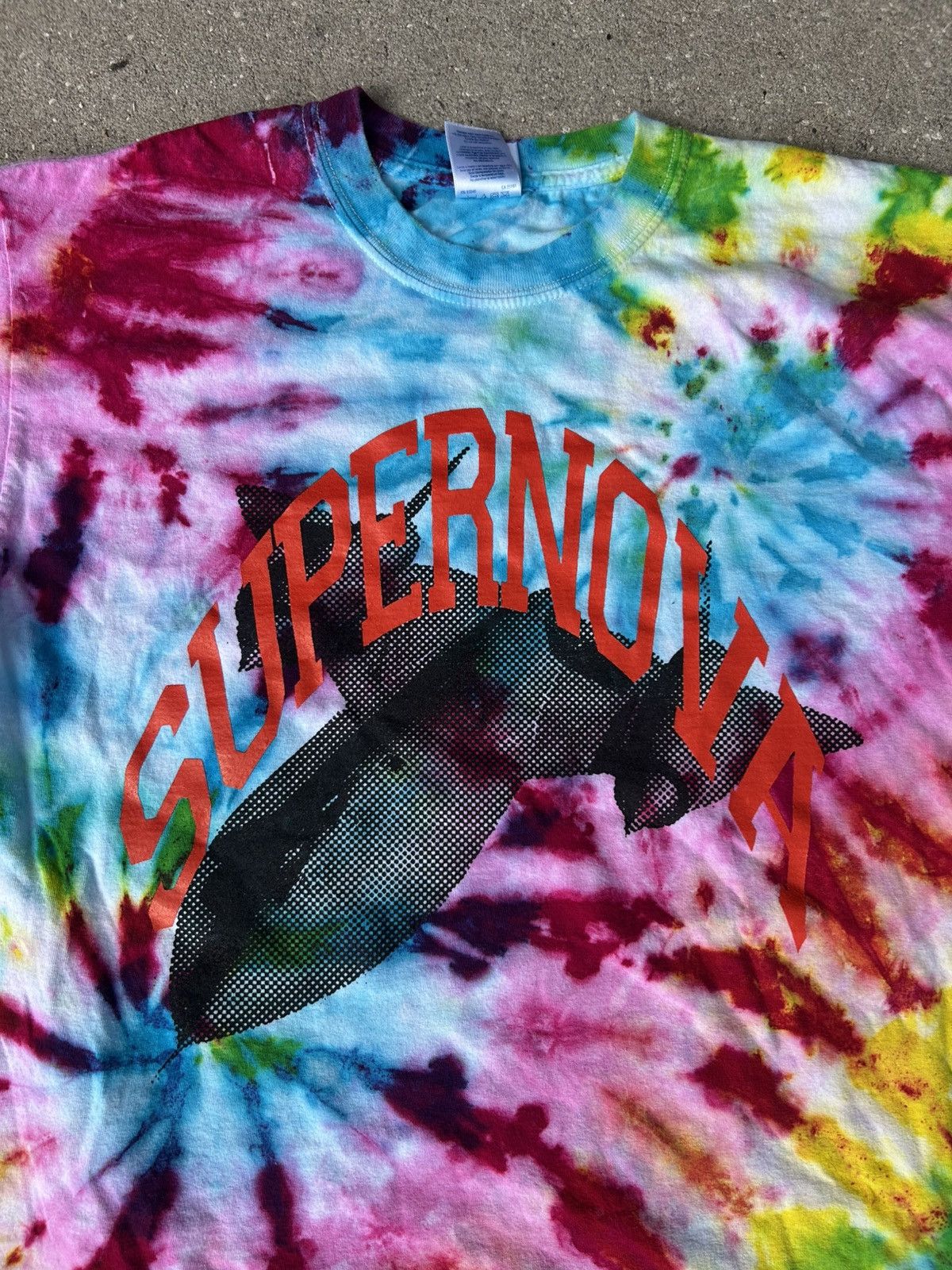 Other 1/1 Your World Supernova sr71 tie dye graphic tee t shirt Size US L / EU 52-54 / 3 - 2 Thumbnail
