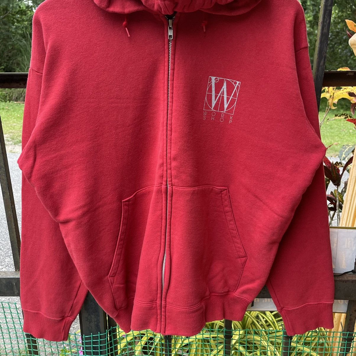 Yohji Yamamoto Workshop By Yohji Yamamoto Full Zipper Sweater Hoodie Size US L / EU 52-54 / 3 - 4 Thumbnail