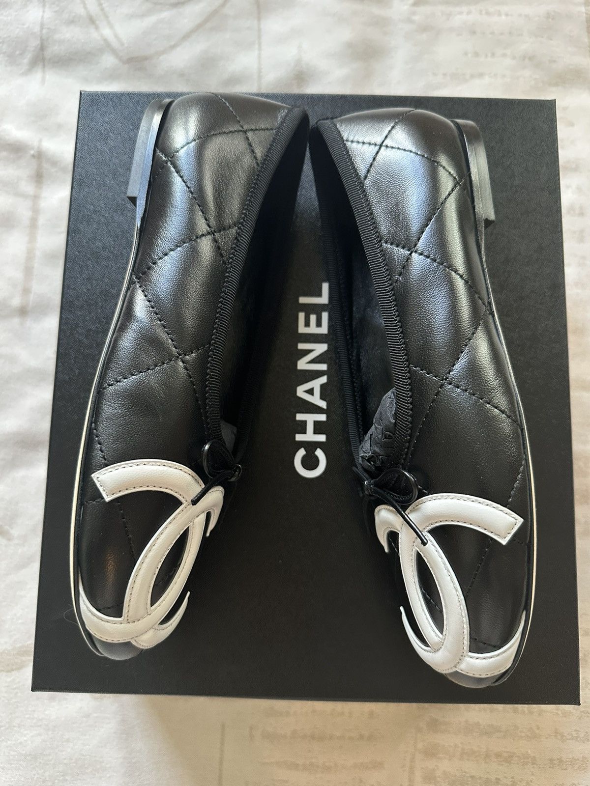 Chanel Chanel 2026M coco beach Cambon flats Black color size 37 Size US 7 / IT 37 - 6 Thumbnail