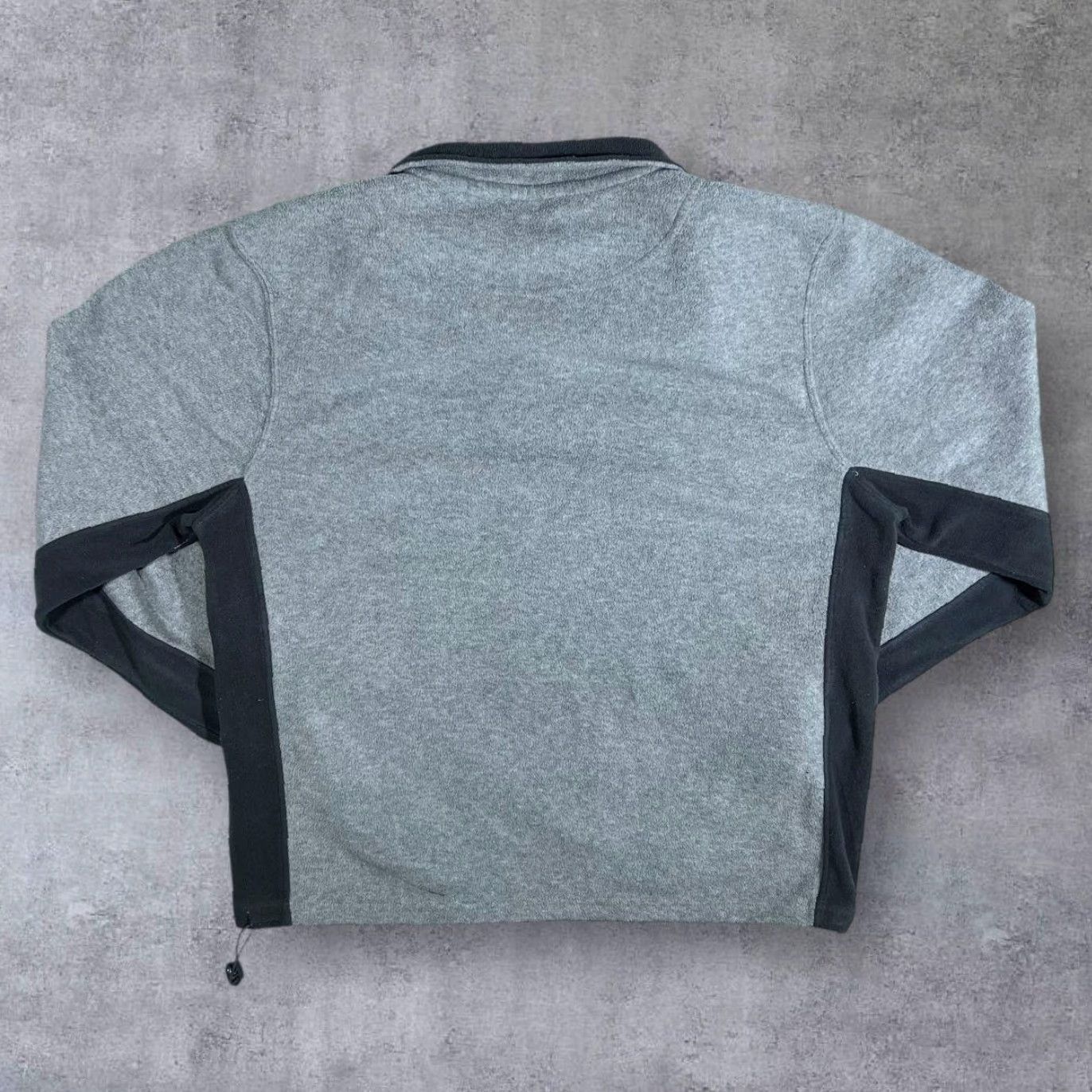Everlast Everlast Embroidered Grey 1/4 Zip Pullover Fleece Sweatshirt Large Men's Shirt Size US L / EU 52-54 / 3 - 2 Thumbnail