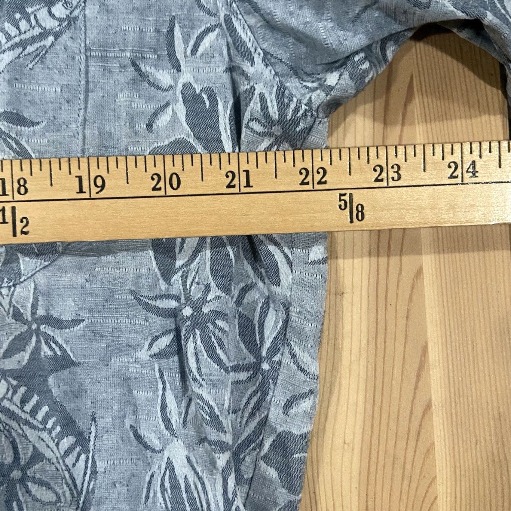Vintage AFTCO Shirt XL Blue Button-Up Collared Short Sleeve Loop Collar Fish Boats Marlin Pockets All Seasons Casual Mens Size US XL / EU 56 / 4 - 2 Thumbnail
