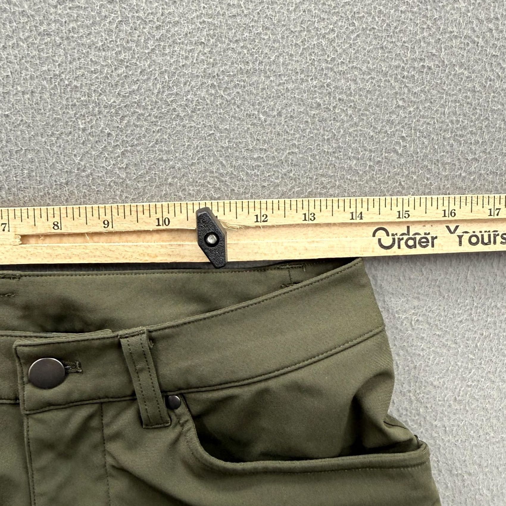 Lululemon Lululemon Pants Mens 28x29 Green Slim Fit Chino 5-Pocket Casual Stretch Size US 28 / EU 44 - 5 Thumbnail