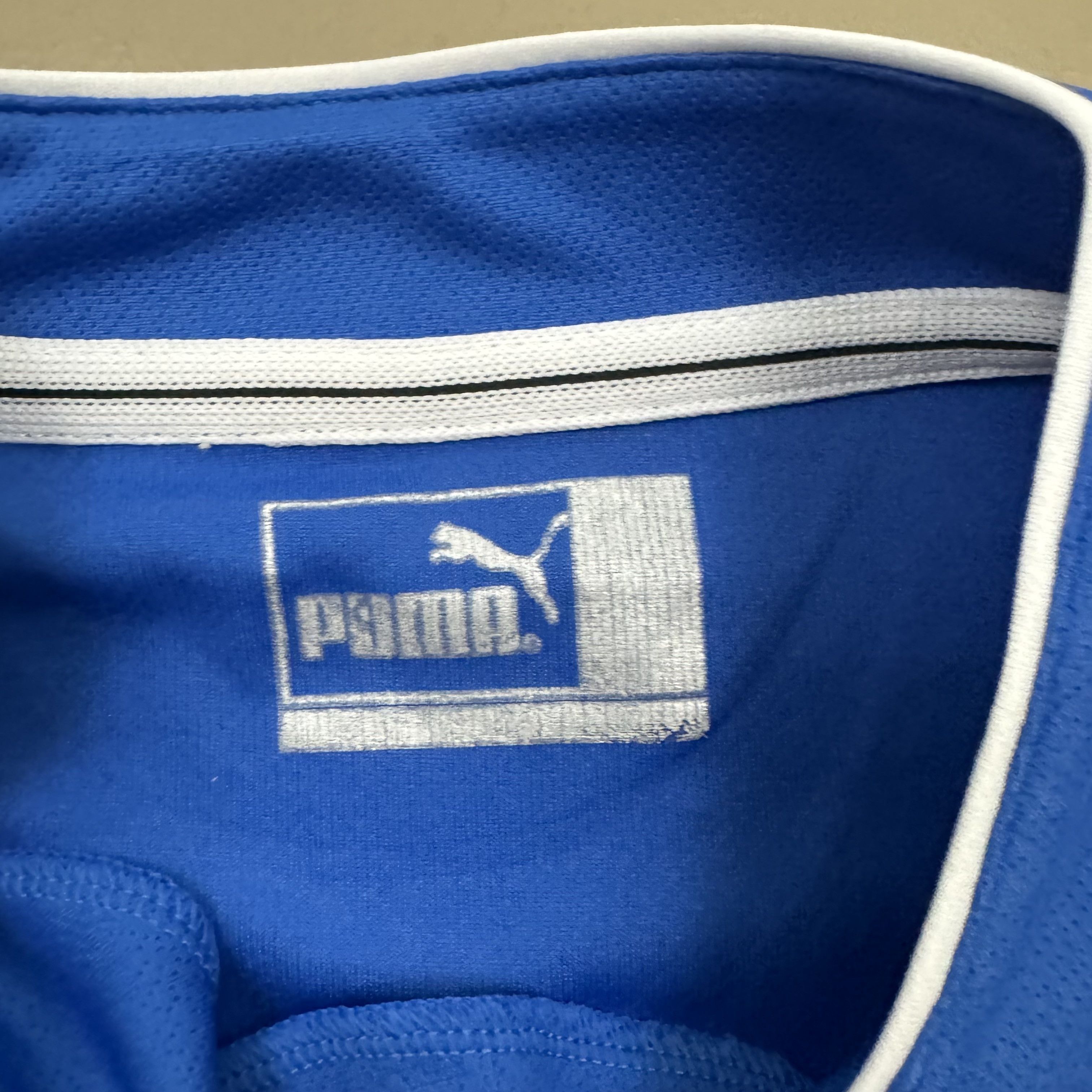 Puma × Vintage VTG 2003 Italy Puma Home Soccer Jersey Euros Italia Size US L / EU 52-54 / 3 - 4 Thumbnail