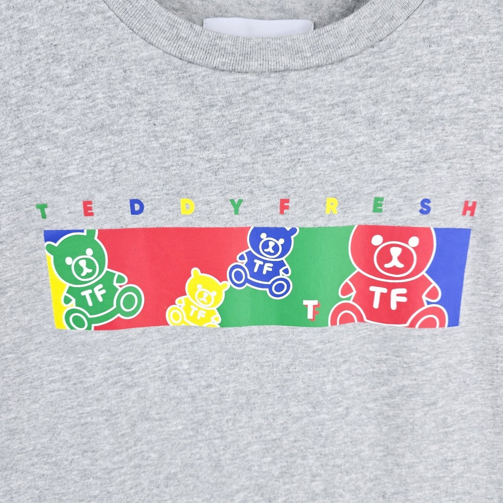 Teddy Fresh Teddy Fresh T Shirt Mens Large Gray Short Sleeve Spellout Size US L / EU 52-54 / 3 - 3 Thumbnail
