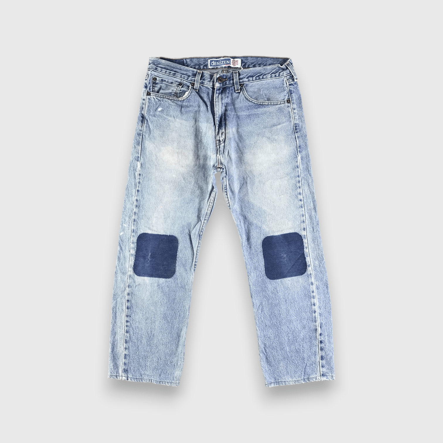 Denizen Vintage Blue Wash Denizen Levis Jeans-J3373 Size US 33 - 1 Thumbnail