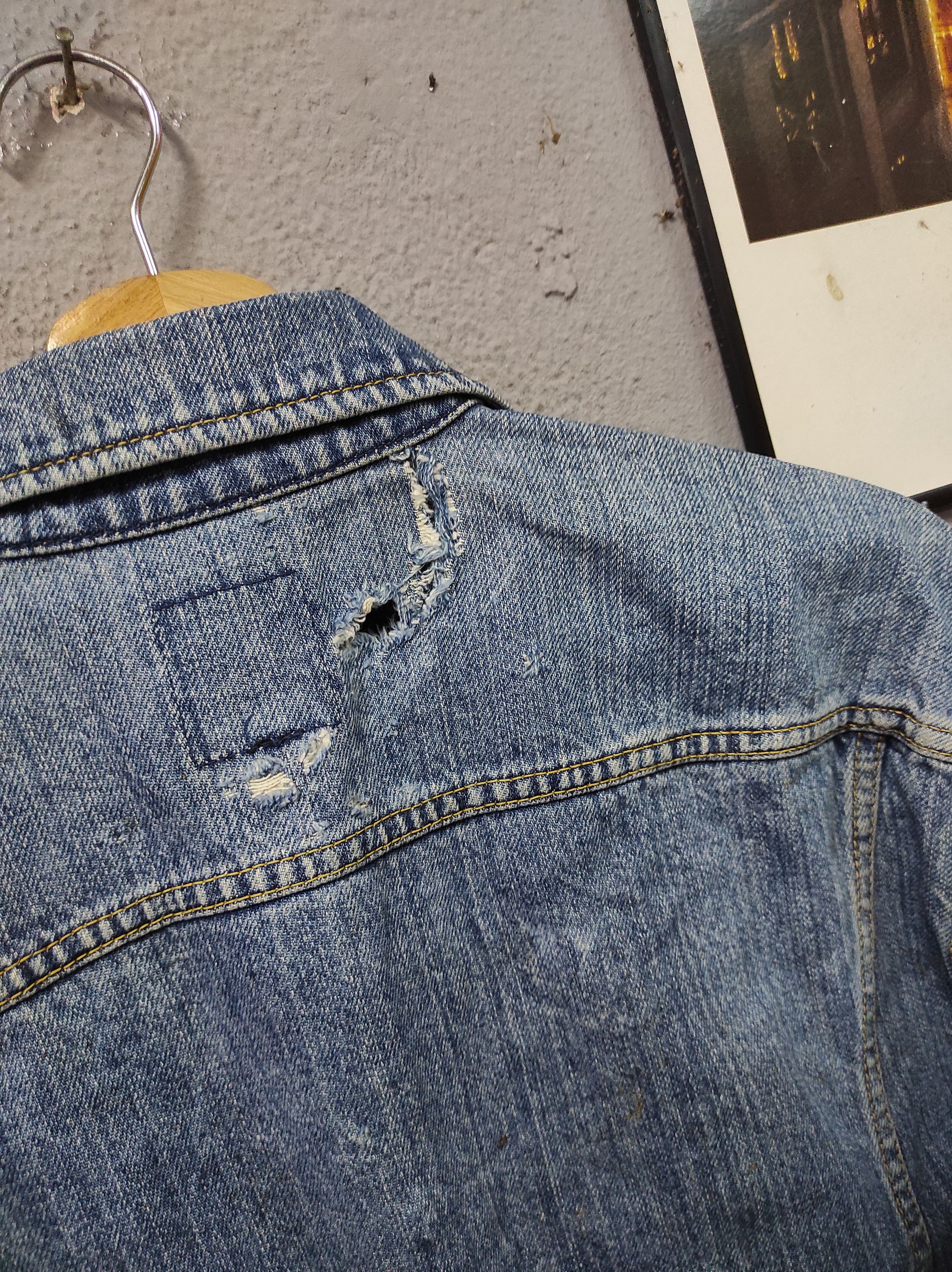 Edwin × Lee × Vintage LEE RIDERS USA EDWIN VTG 70'S TRUCKER JACKET DISTRESSED Size US M / EU 48-50 / 2 - 7 Thumbnail
