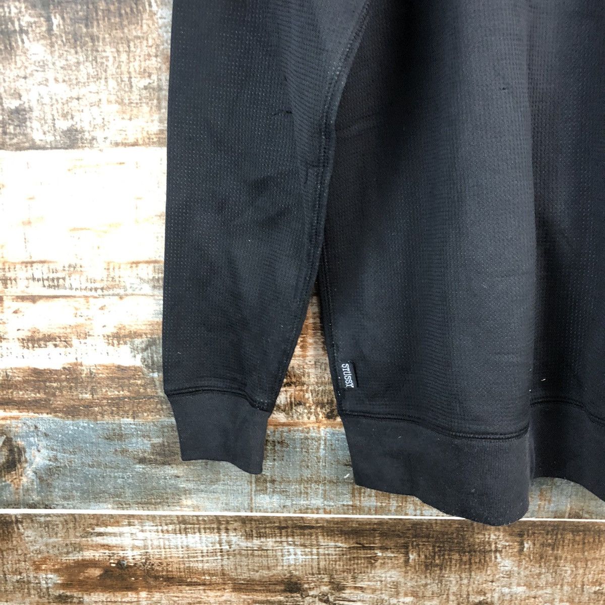 Stussy DL Stussy vintage plain Black Sweatshirt sweater #A2331 Size US M / EU 48-50 / 2 - 16 Thumbnail