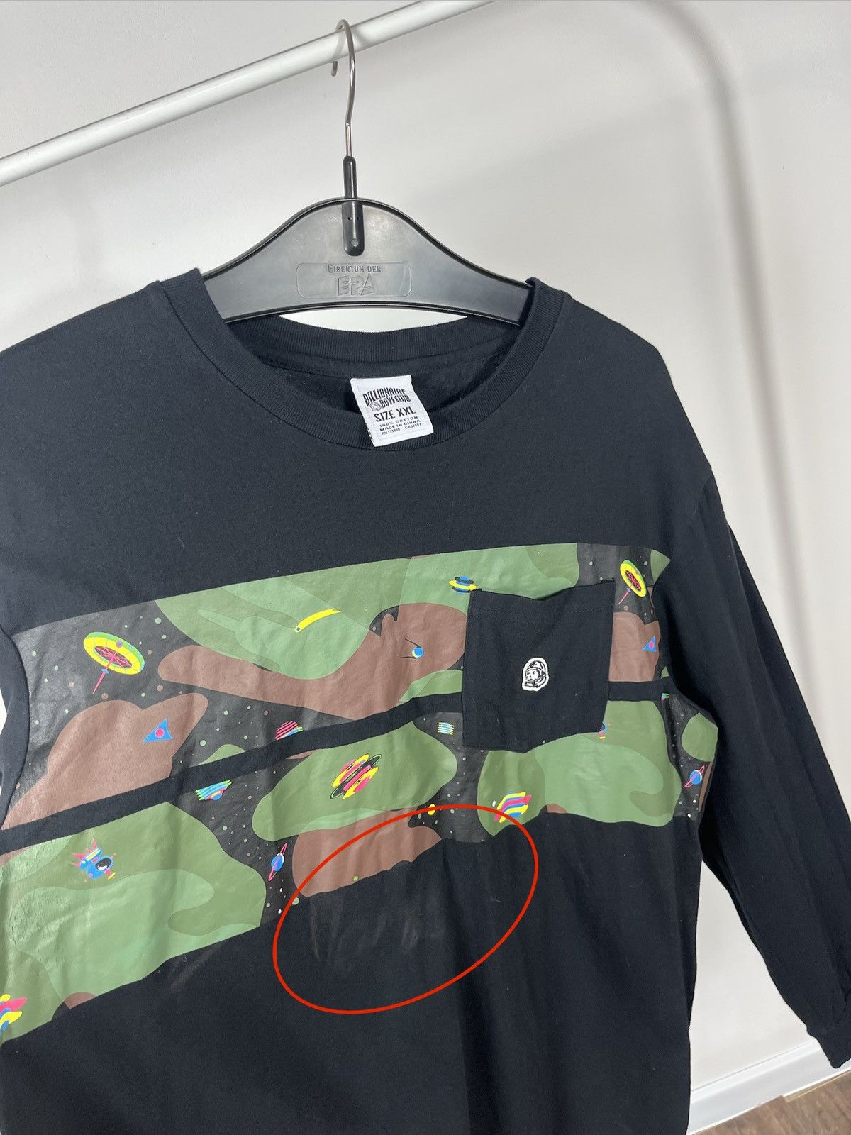 Billionaire Boys Club Billionaire Boys Club Camo Panel Long Sleeve Shirt XXL Size US XL / EU 56 / 4 - 7 Thumbnail