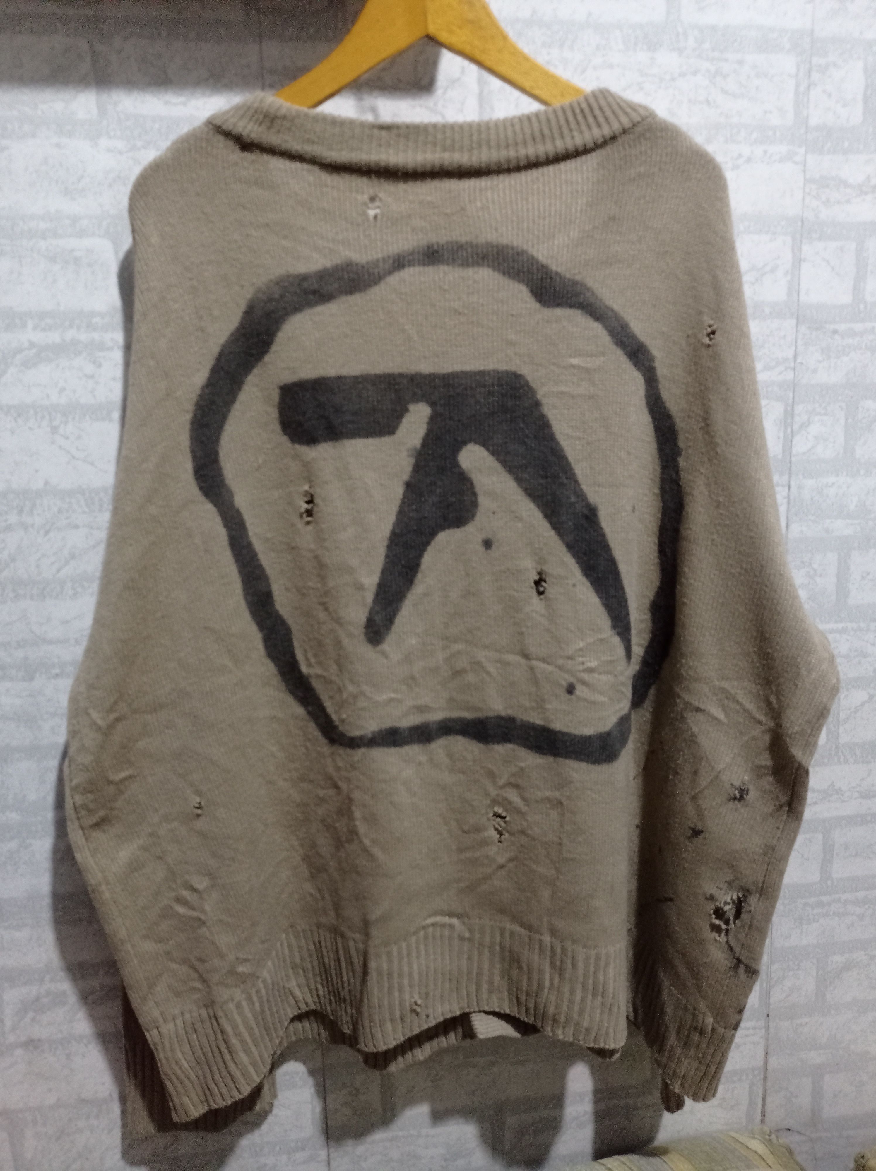 Apex Aphex Twin x Distressed x Street wear Size US XL / EU 56 / 4 - 8 Thumbnail