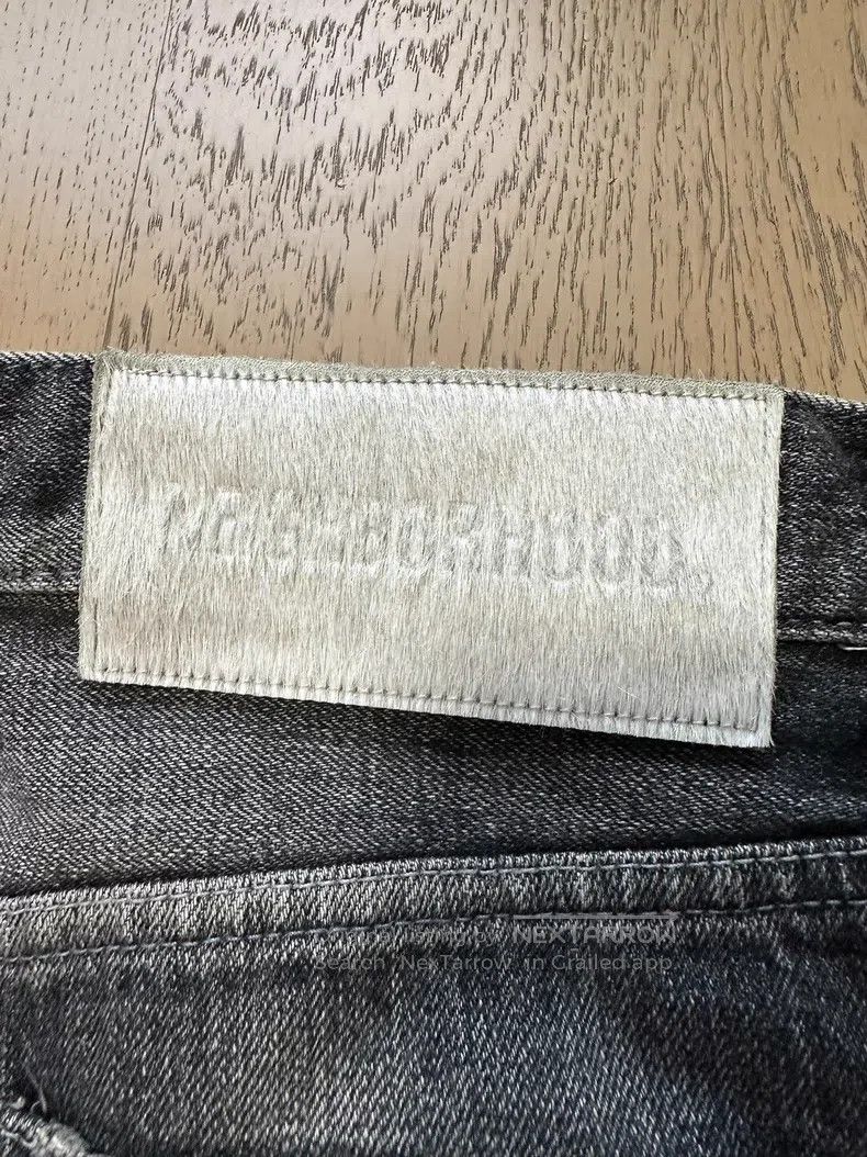 Neighborhood Neighborhood size XL Washed Patch Denim Pants Size US 27 - 6 Thumbnail