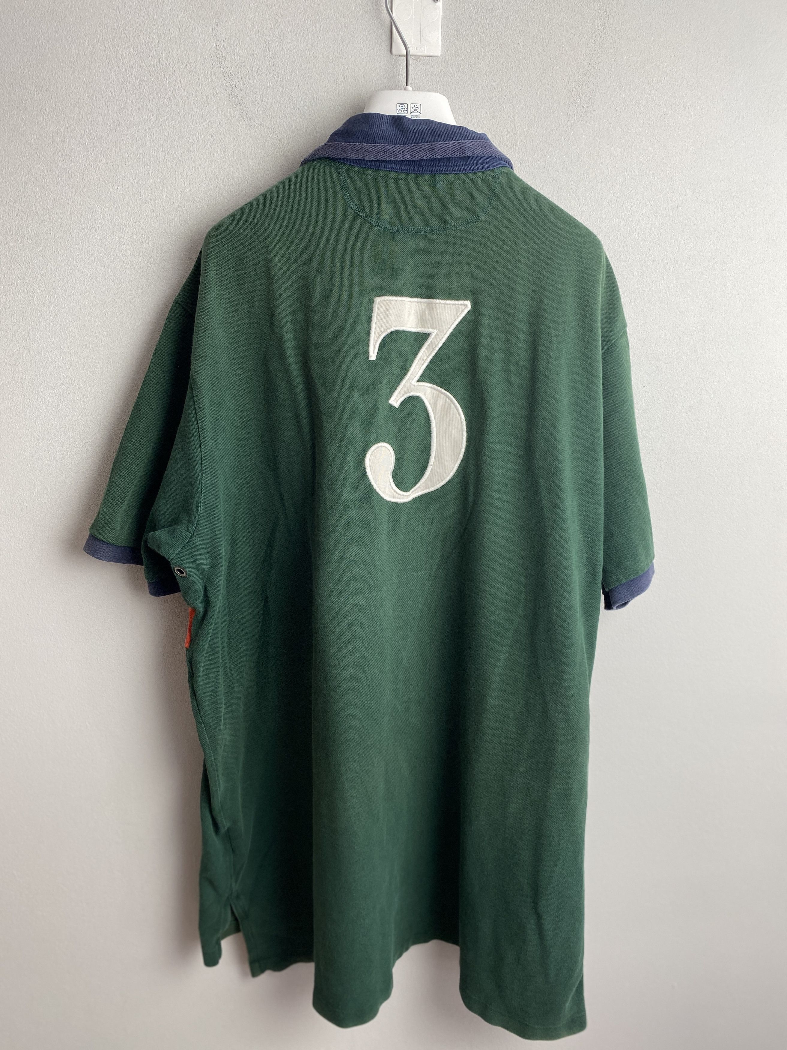 Polo Ralph Lauren Polo Ralph Lauren big pony rugby polo t-shirt number 3 Size US XXL / EU 58 / 5 - 6 Thumbnail