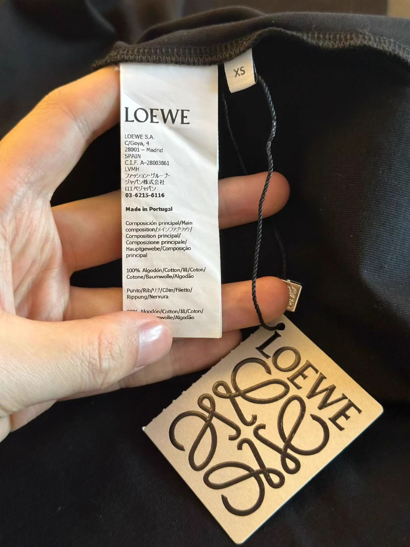 Loewe LOEWE flocked logo short tee XS new Size XS / US 0-2 / IT 36-38 - 3 Thumbnail