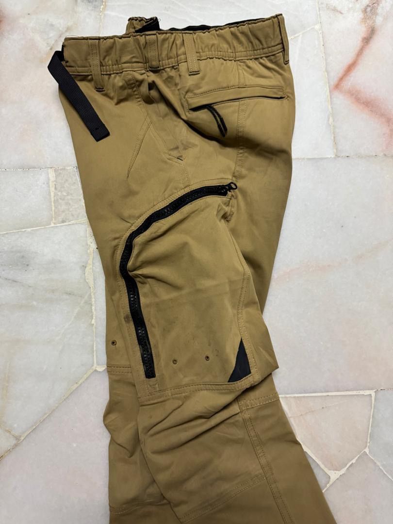 Japanese Brand Raf Simons issey Miyake Style Cargo Zipper Rare Japan Dirty Size US 29 - 15 Thumbnail
