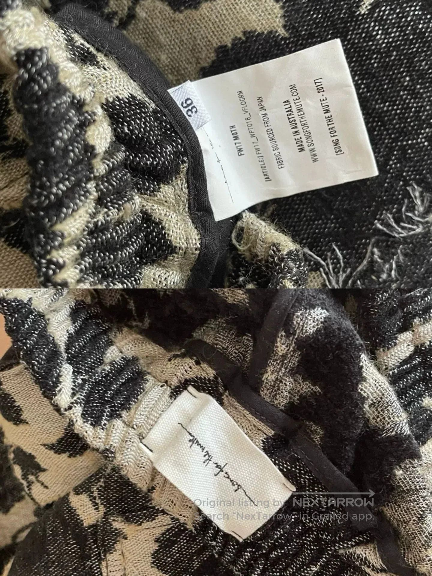 Song For The Mute Floral Patterned Fringe Pants by Song for the Mute. Size 28" / US 6 / IT 42 - 7 Thumbnail