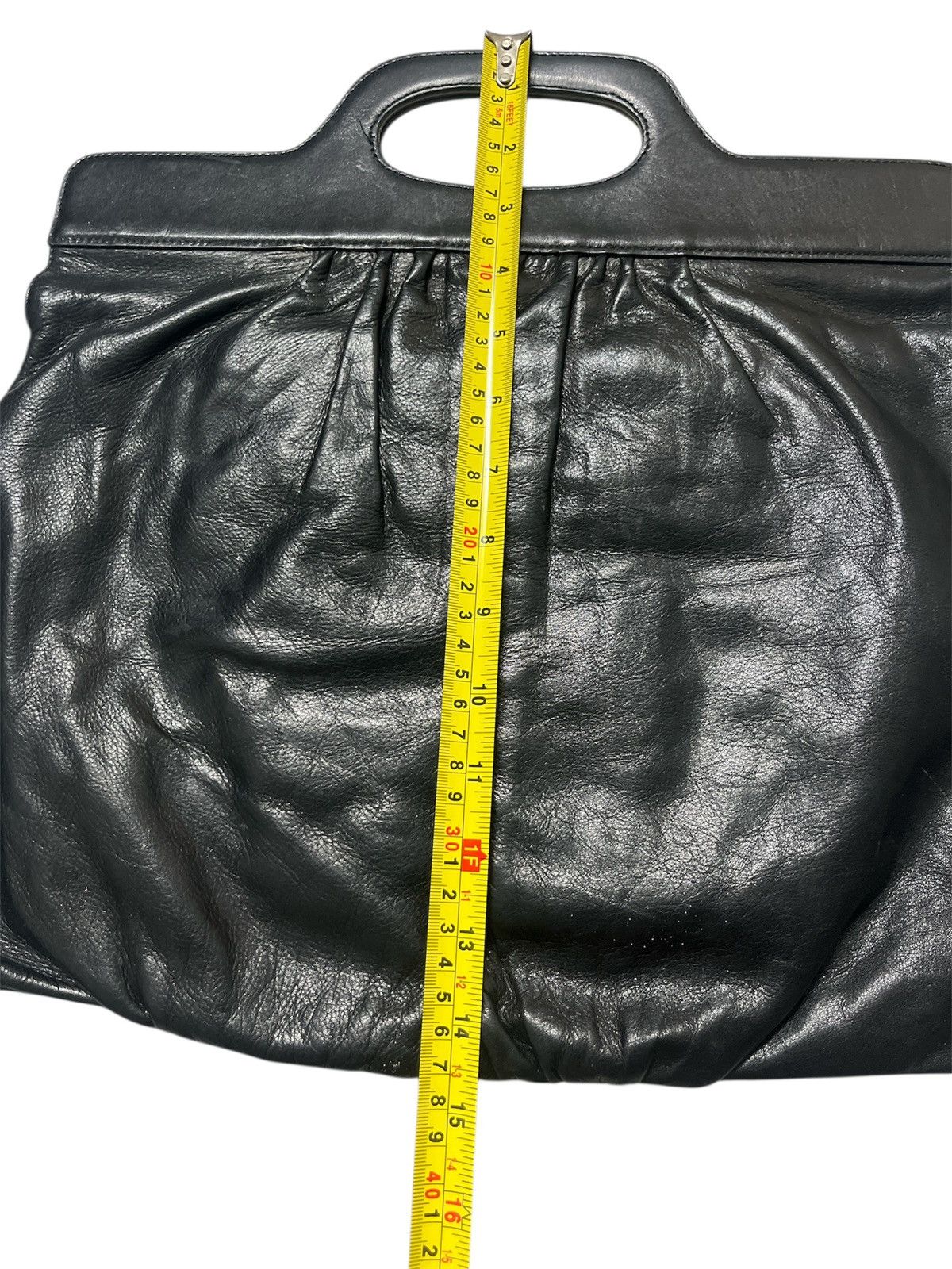 Dries Van Noten Dries Van Noten Hand Bag Leather Black Size ONE SIZE - 8 Thumbnail