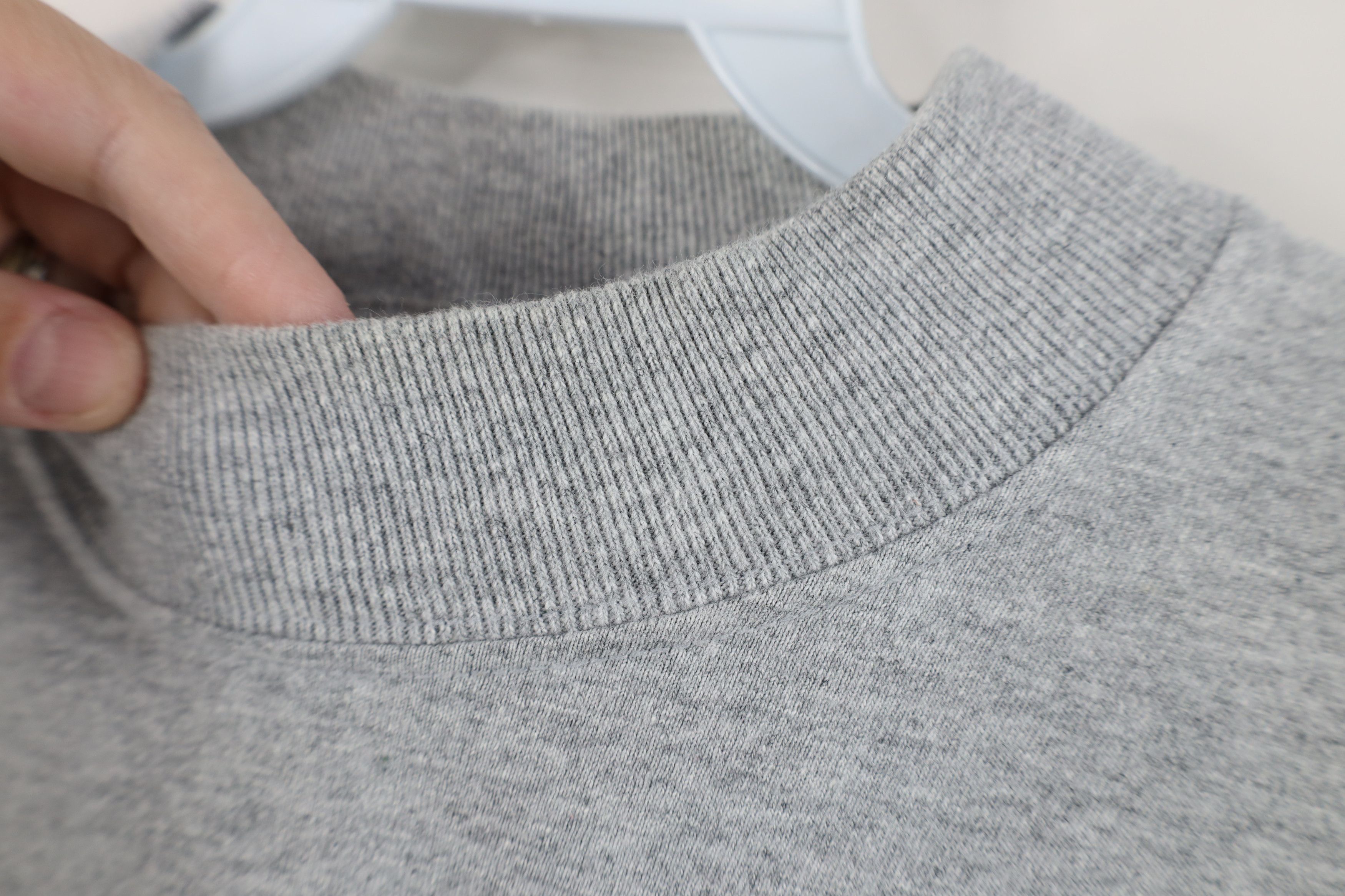 Vintage Vintage 90s Streetwear Mock Neck Long Sleeve T-Shirt Gray Size US M / EU 48-50 / 2 - 9 Thumbnail