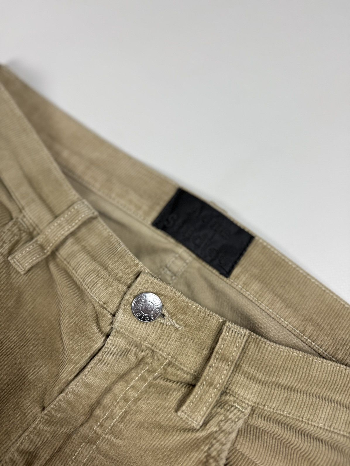 Acne Studios Acne Studios Men’s Town Khaki Cord Chino Pants Trousers Size US 30 / EU 46 - 12 Thumbnail