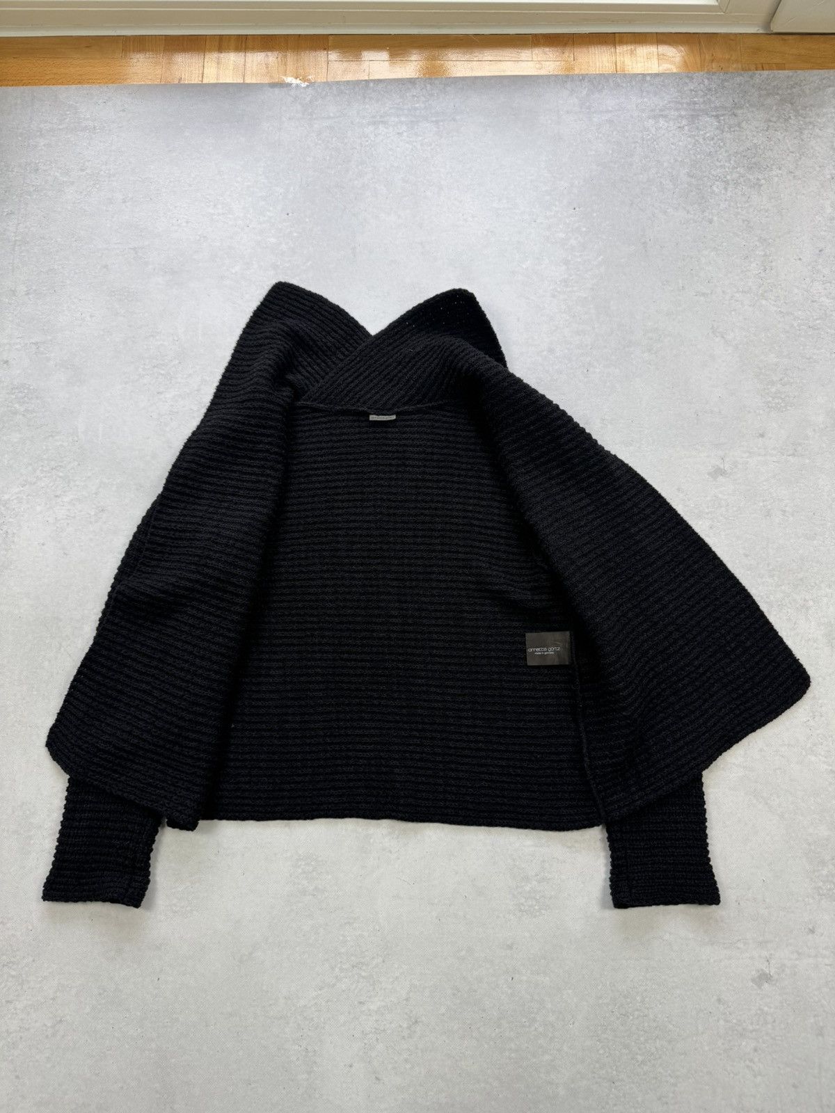 Annette Gortz Annette Gortz Wool Knit Open Front Cardigan Size M / US 6-8 / IT 42-44 - 5 Thumbnail