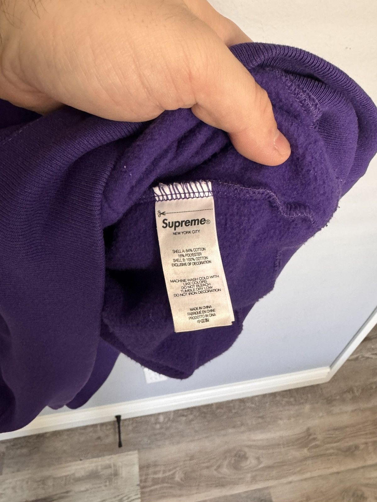 Supreme Supreme big logo hooded sweatshirt Size US XXL / EU 58 / 5 - 6 Thumbnail