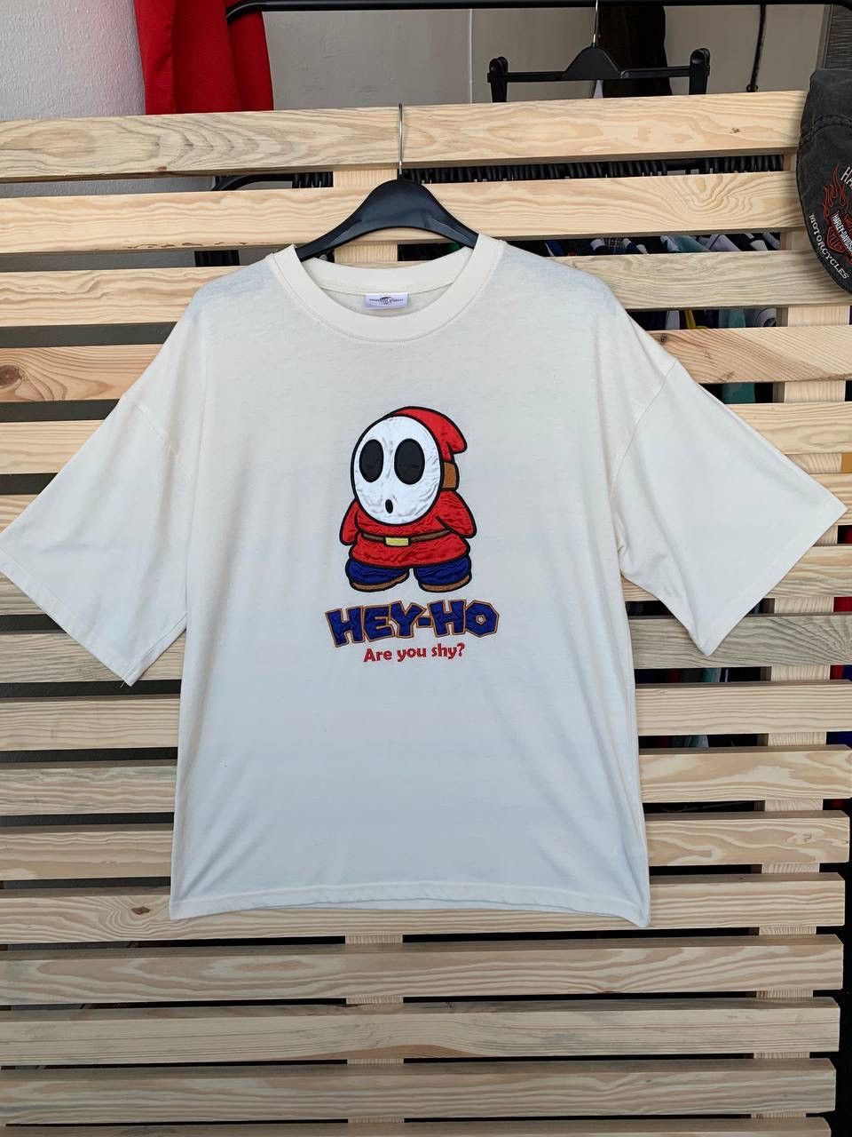 Nintendo × Universal Studios × Vintage Vintage y2k Nintendo Shy Guy Super Mario Bros Oversize Size US M / EU 48-50 / 2 - 1 Thumbnail