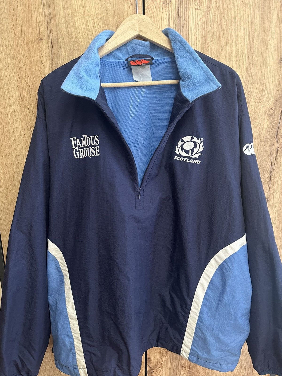 Canterbury of New Zealand × Vintage Vintage Scotland The Famous Grouse Canterbury Jacket 1/4 zip Size US XL / EU 56 / 4 - 4 Thumbnail