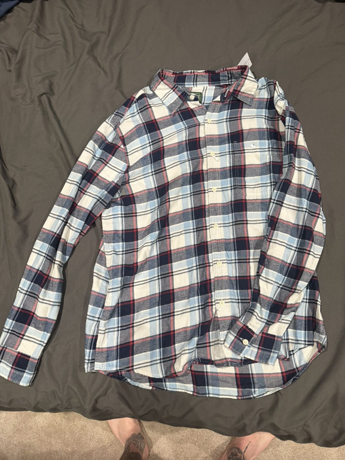 American Eagle Outfitters American eagle lightweight flannel Size US L / EU 52-54 / 3 - 1 Thumbnail